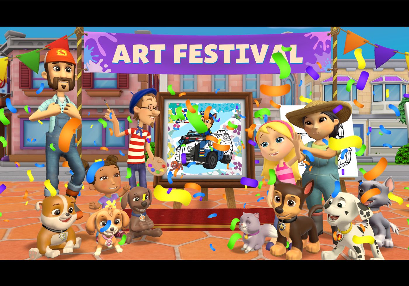PAW Patrol: The Game - Francois's Art Festival